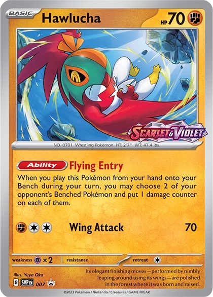 Hawlucha (007) [Scarlet & Violet: Black Star Promos] | Good Games Morley