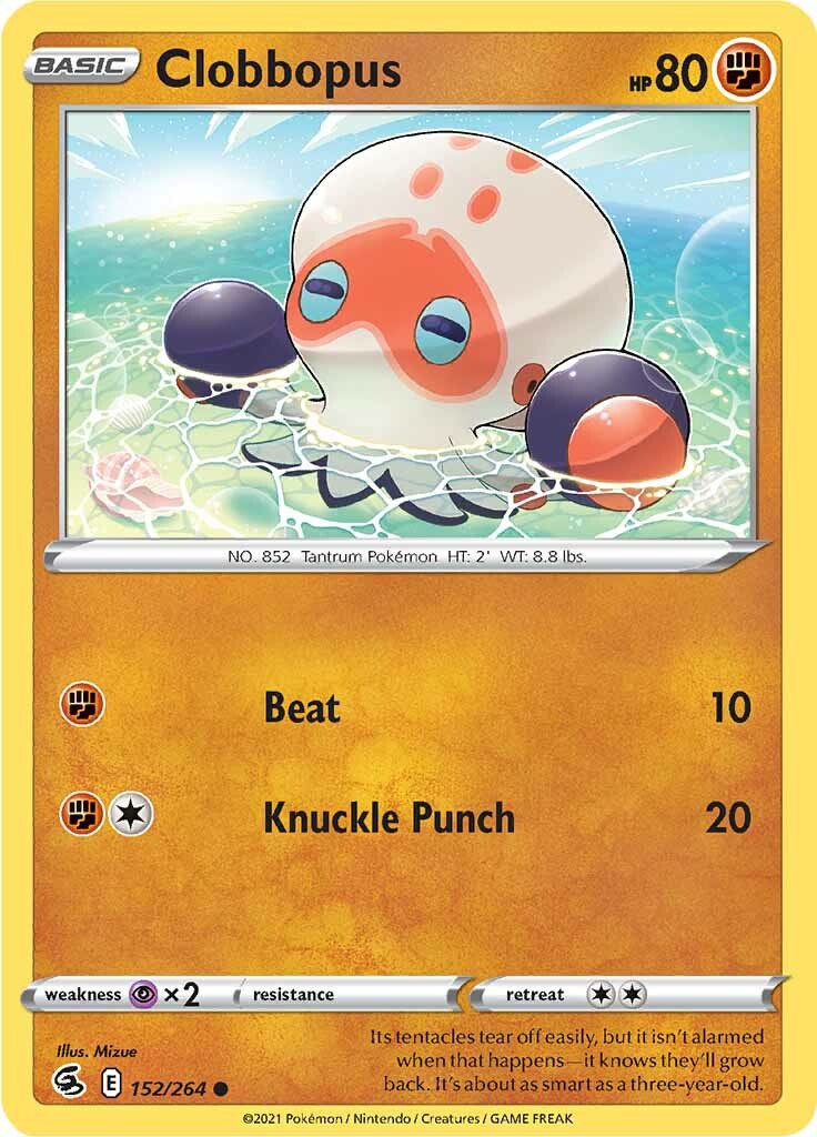 Clobbopus (152/264) [Sword & Shield: Fusion Strike] | Good Games Morley