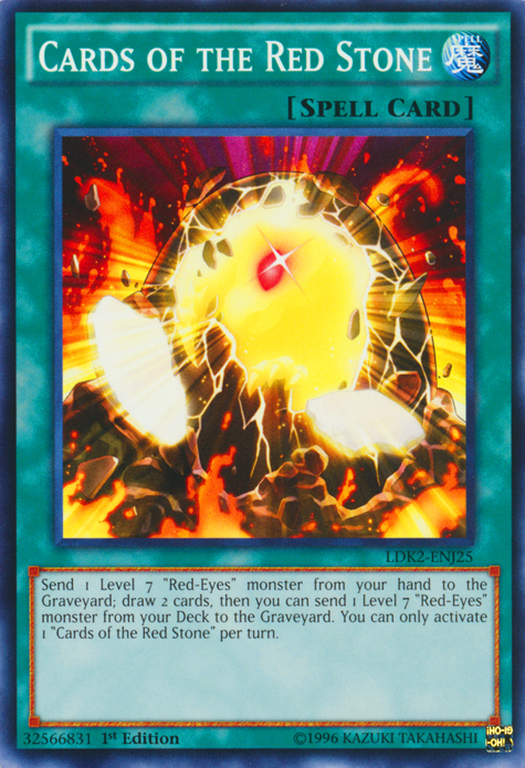 Cards of the Red Stone [LDK2-ENJ25] Common | Good Games Morley