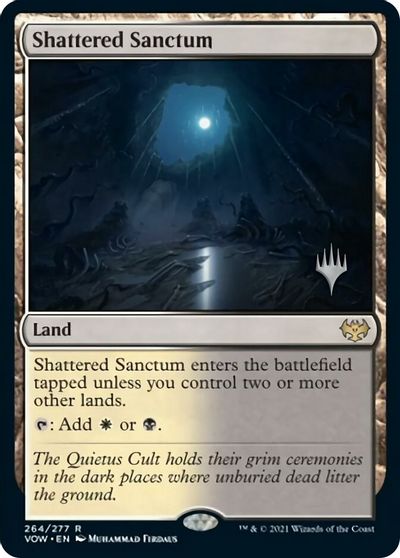 Shattered Sanctum (Promo Pack) [Innistrad: Crimson Vow Promos] | Good Games Morley