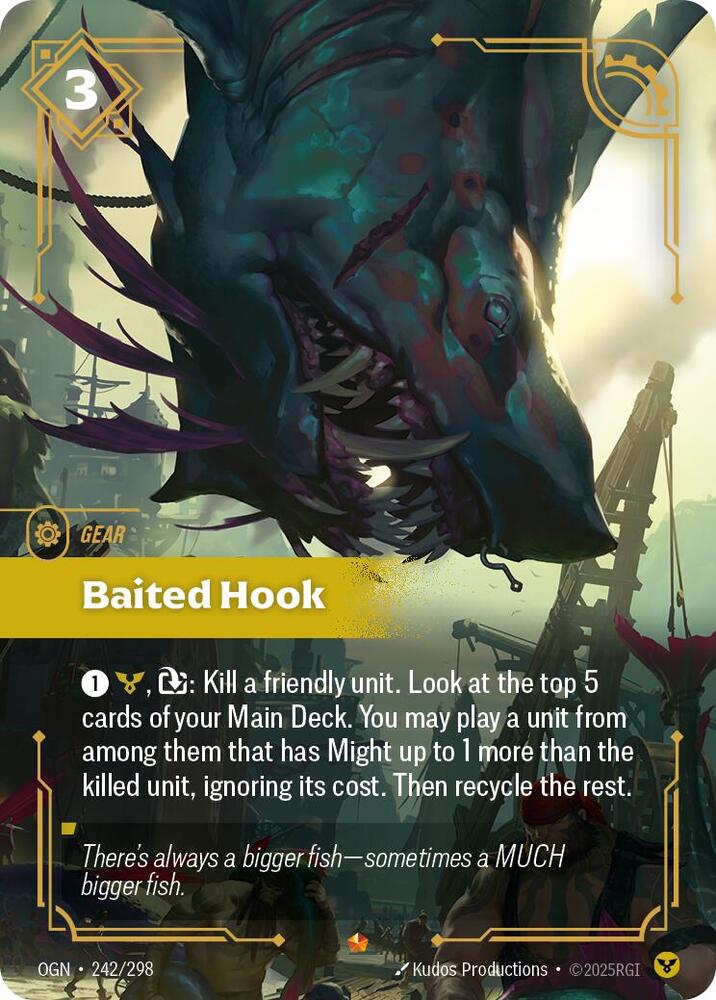 Baited Hook 242/298 (Origins)  - Foil | Good Games Morley