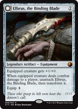 Elbrus, the Binding Blade // Withengar Unbound 8 (From the Vault: Transform)  - Foil | Good Games Morley