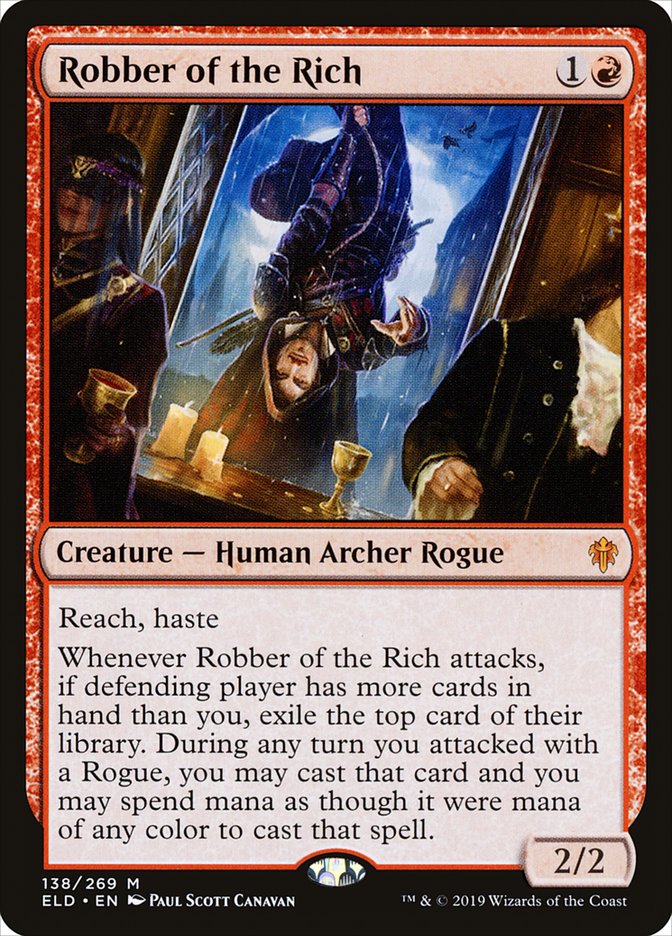 Robber of the Rich 138/269 (Throne of Eldraine)  | Good Games Morley