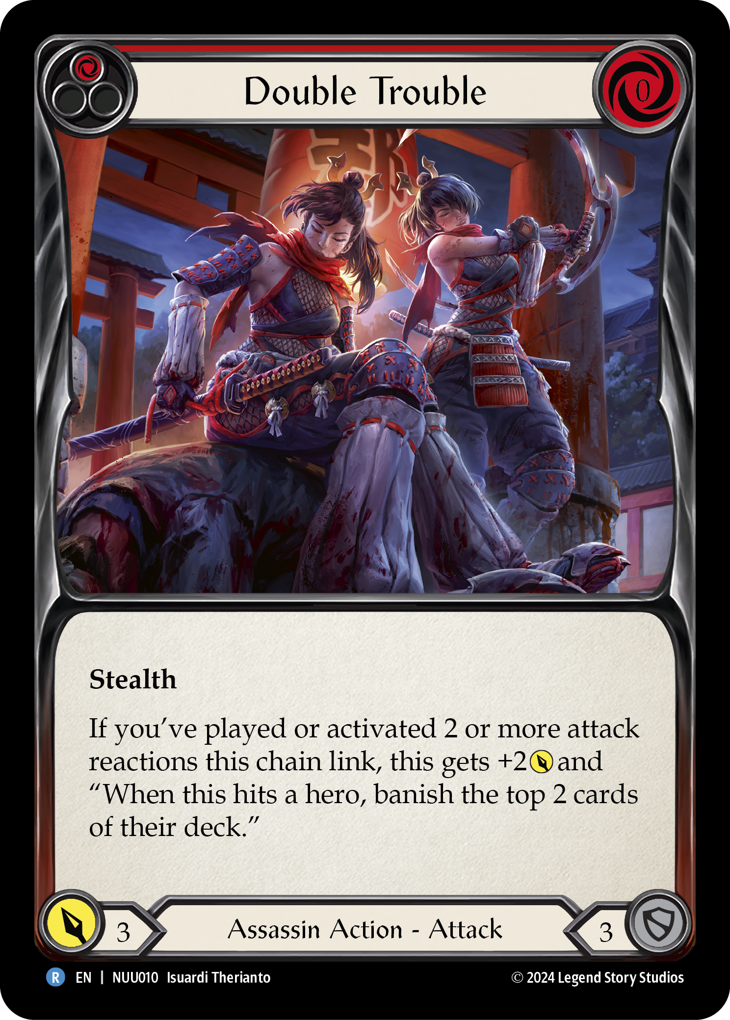 Double Trouble [NUU010] (Part the Mistveil Nuu Blitz Deck) | Good Games Morley