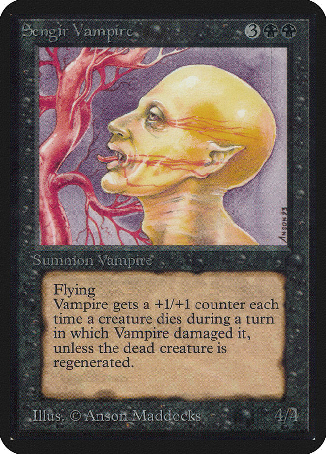 Sengir Vampire [Alpha Edition] | Good Games Morley