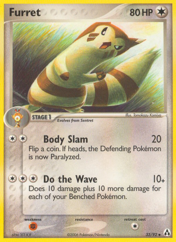 Furret (33/92) [EX: Legend Maker] | Good Games Morley