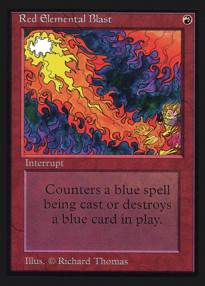 Red Elemental Blast [International Collectors' Edition] | Good Games Morley