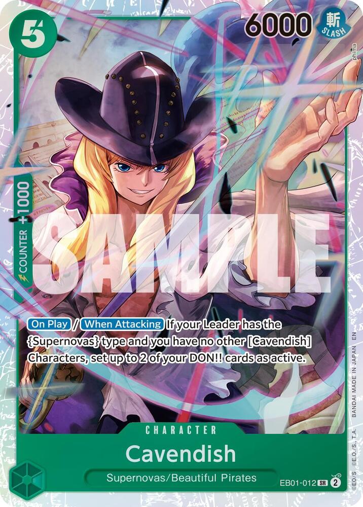 Cavendish (Reprint) EB01-012 (Premium Booster -The Best- Vol. 2)  - Foil | Good Games Morley
