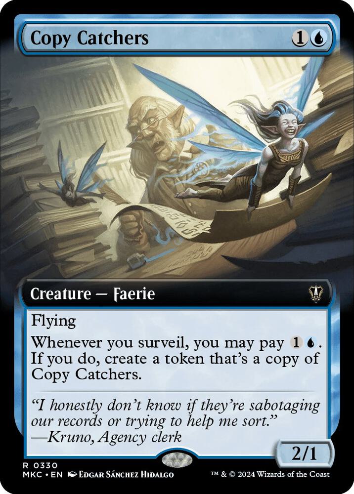 Copy Catchers 330/311 (Commander: Murders at Karlov Manor)  - Extended Art | Good Games Morley