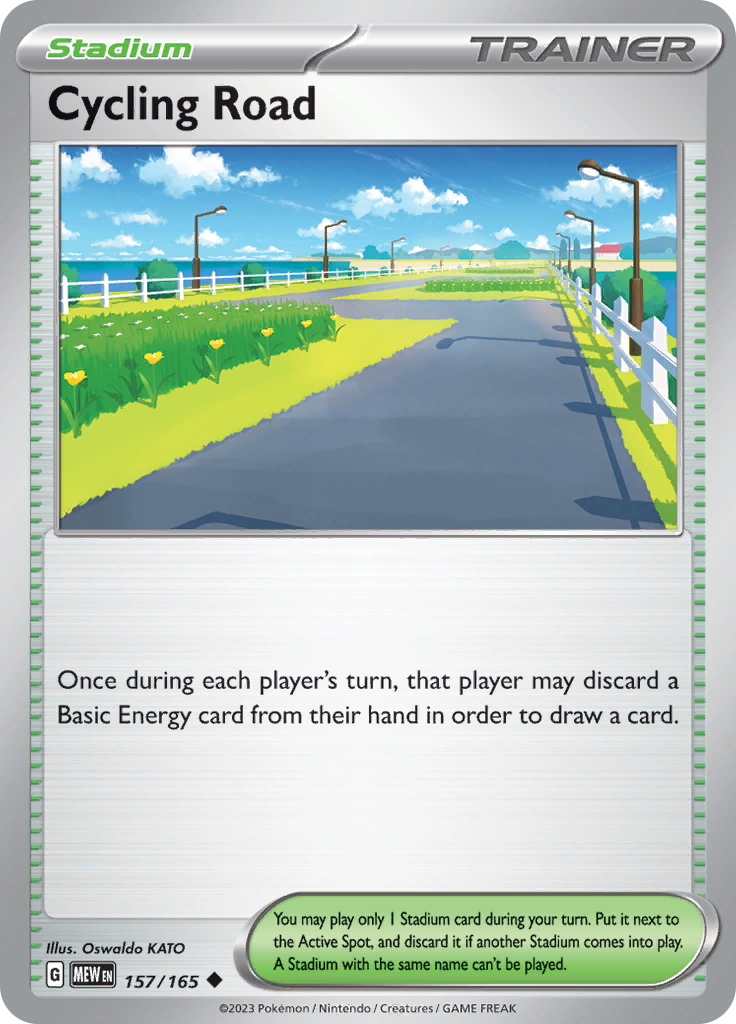 Cycling Road (157/165) [Scarlet & Violet 151] | Good Games Morley