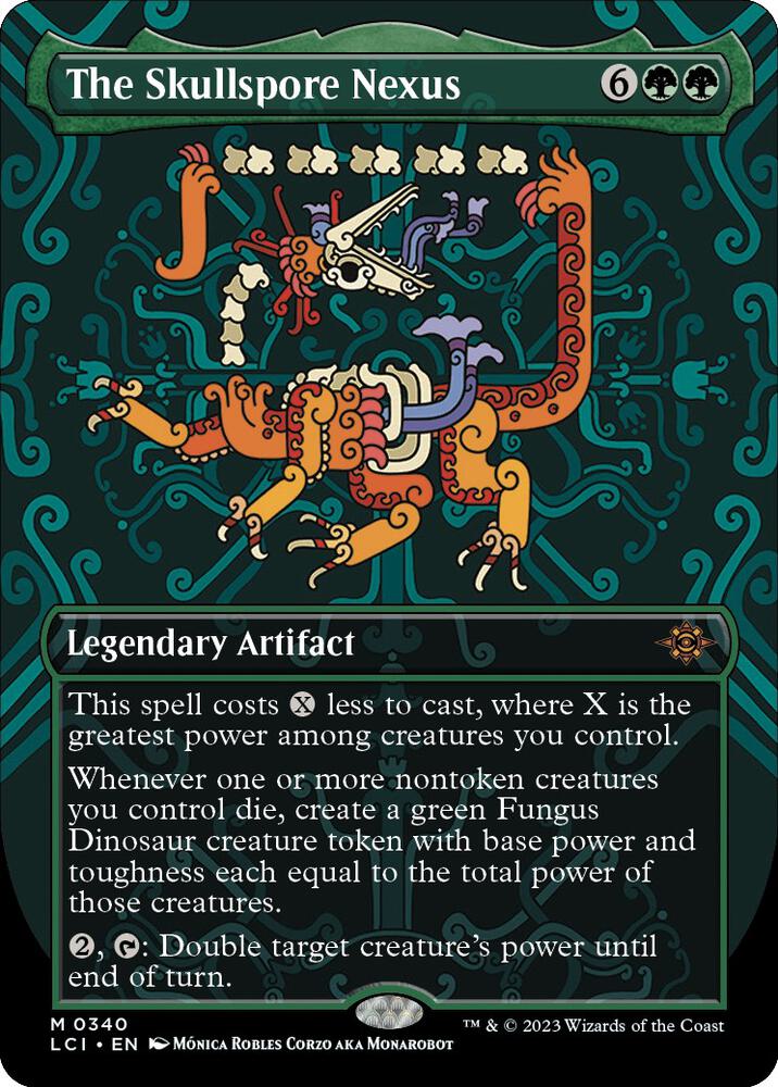 The Skullspore Nexus 340 (The Lost Caverns of Ixalan)  - Borderless Foil | Good Games Morley