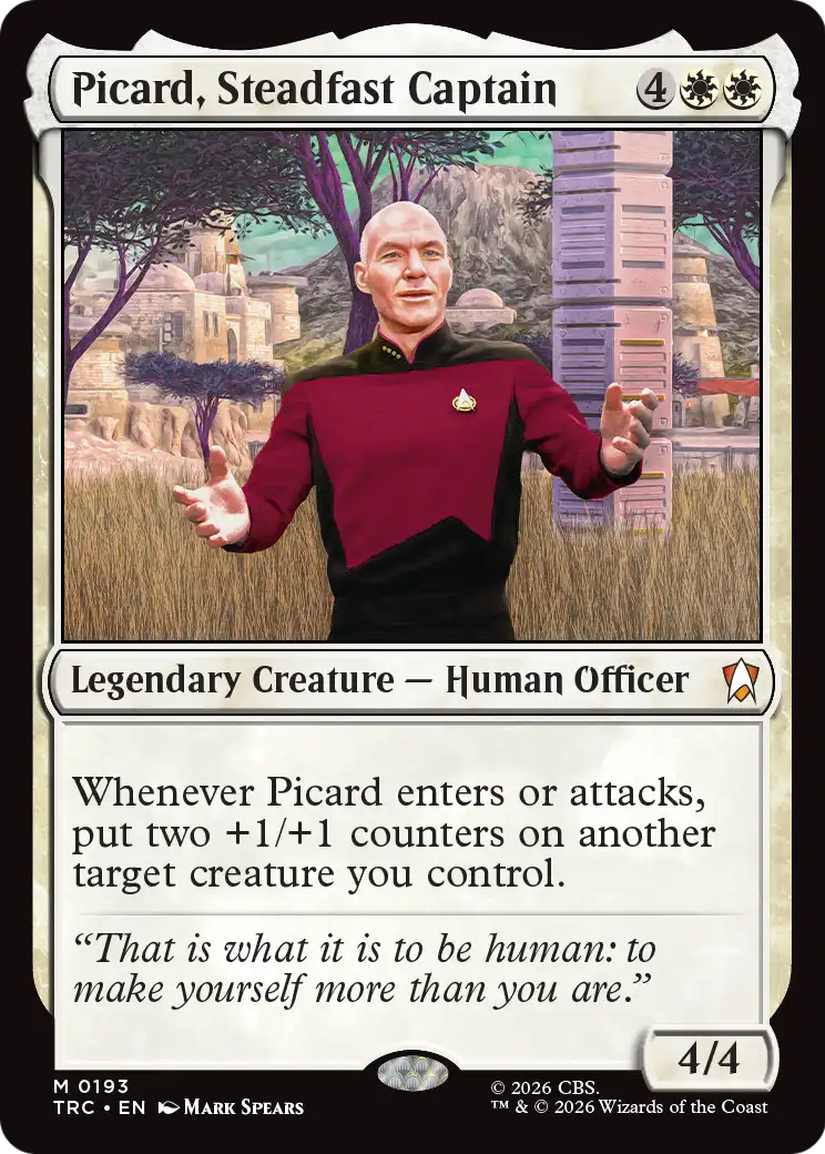 Picard, Steadfast Captain [Star Trek Commander] | Good Games Morley