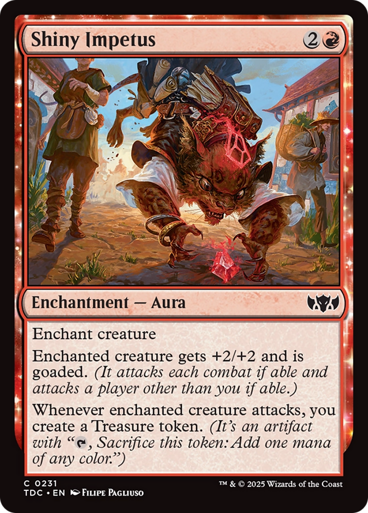 Shiny Impetus [Tarkir: Dragonstorm Commander] | Good Games Morley