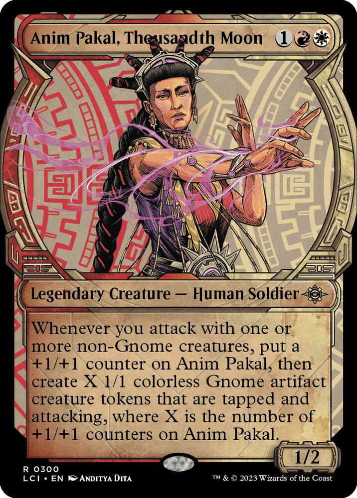 Anim Pakal, Thousandth Moon 300/291 (The Lost Caverns of Ixalan)  - Showcase | Good Games Morley