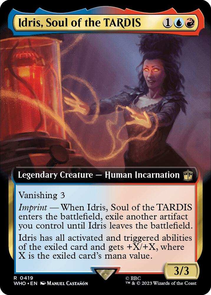 Idris, Soul of the TARDIS 419/331 (Universes Beyond: Doctor Who)  - Extended Art Foil | Good Games Morley