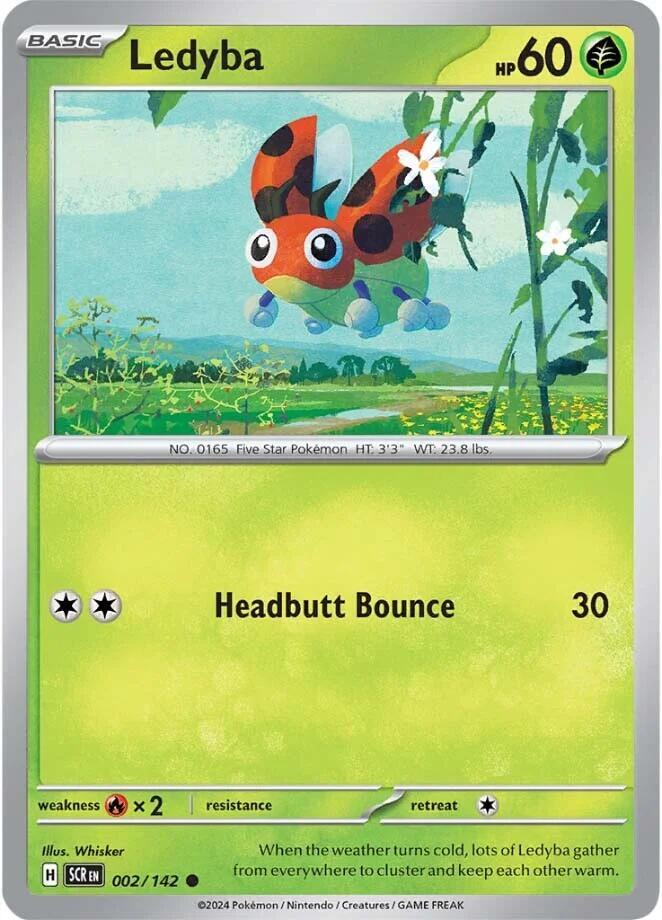 Ledyba 002/142 (SV07: Stellar Crown)  | Good Games Morley