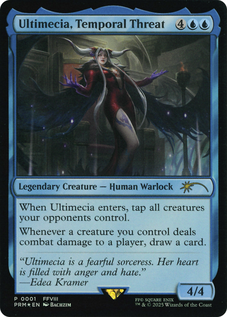 Ultimecia, Temporal Threat (Costco Bundle) [FINAL FANTASY Promos] | Good Games Morley