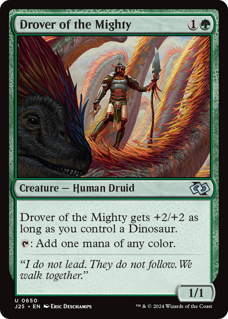 Drover of the Mighty [Foundations Jumpstart] | Good Games Morley