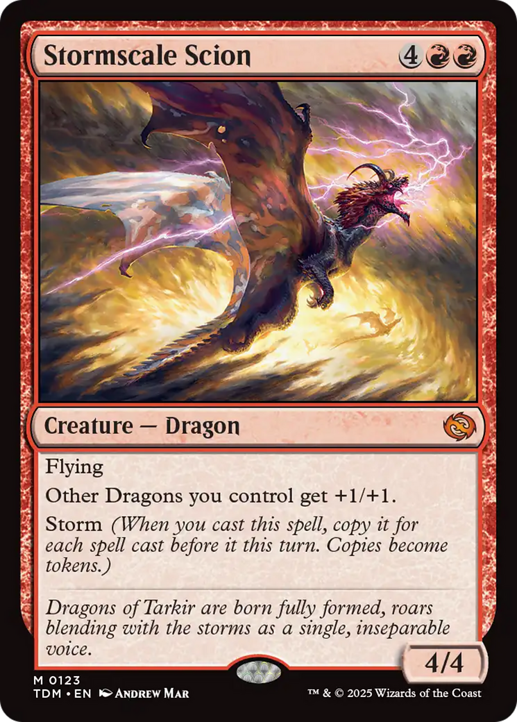 Stormscale Scion [Tarkir: Dragonstorm] | Good Games Morley