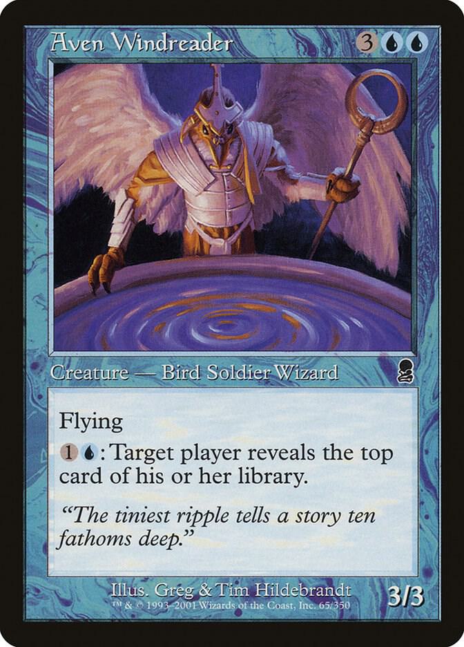 Aven Windreader 65/350 (Odyssey)  - Foil | Good Games Morley