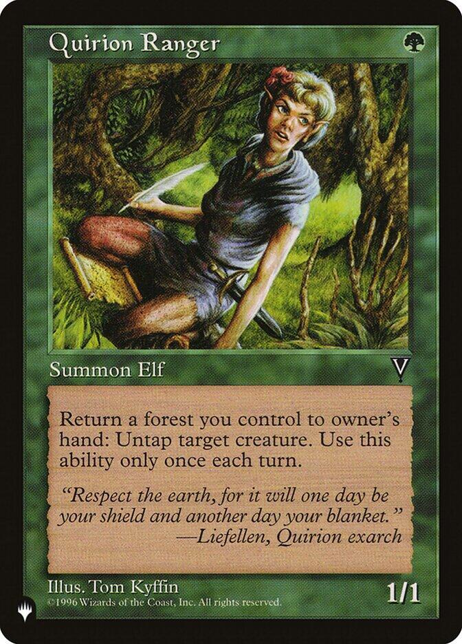 Quirion Ranger VIS-117/5075 (The List Reprints)  | Good Games Morley