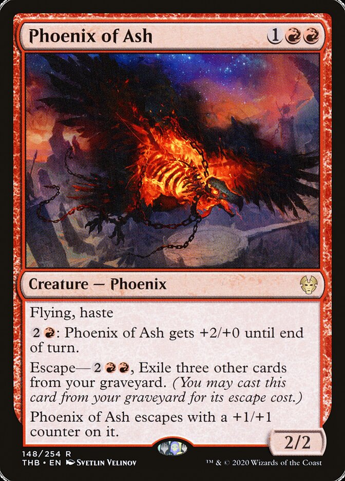 Phoenix of Ash 148/254 (Theros Beyond Death)  | Good Games Morley