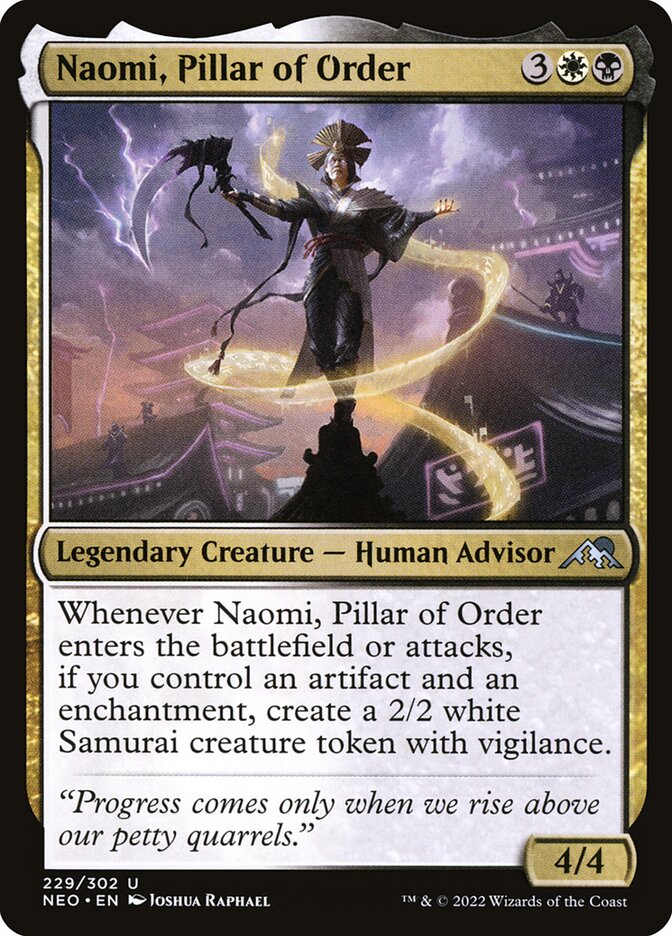 Naomi, Pillar of Order 229 (Kamigawa: Neon Dynasty)  | Good Games Morley