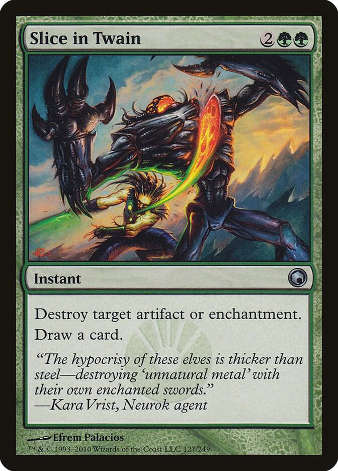 Slice in Twain 127/249 (Scars of Mirrodin)  | Good Games Morley