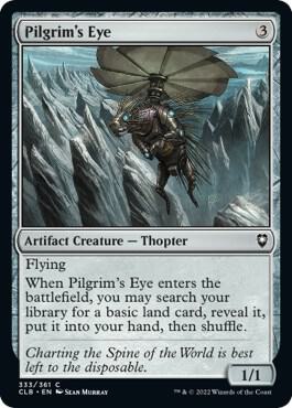 Pilgrims Eye 333 (Commander Legends: Battle for Baldur's Gate)  - Foil | Good Games Morley