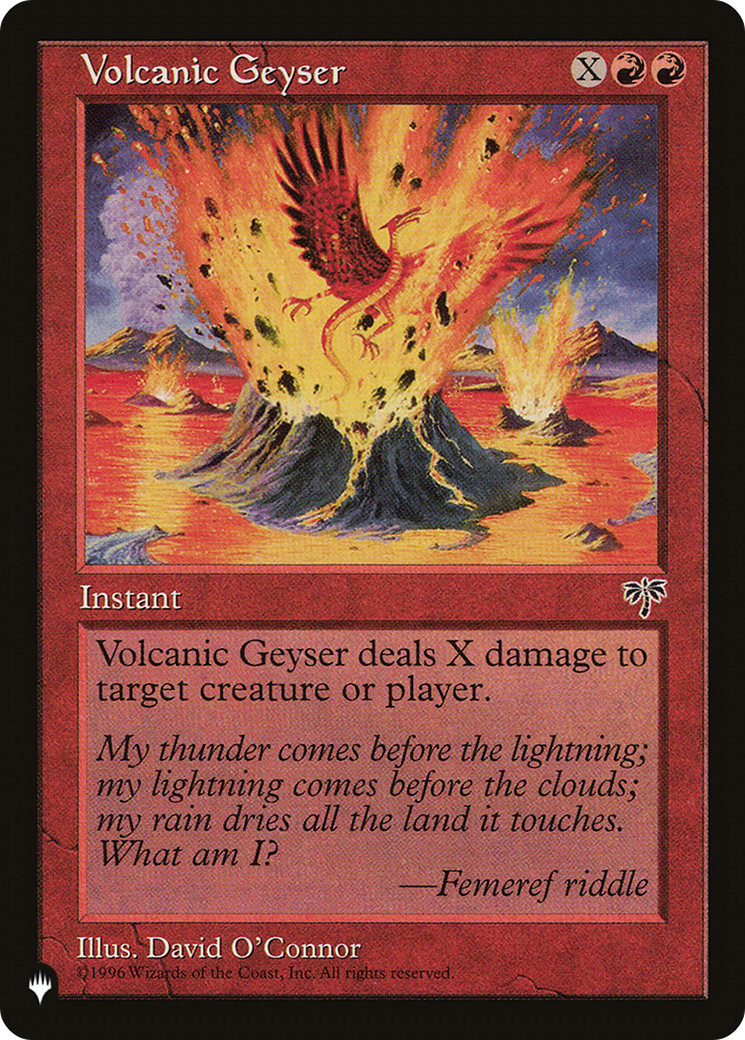 Volcanic Geyser [The List] | Good Games Morley