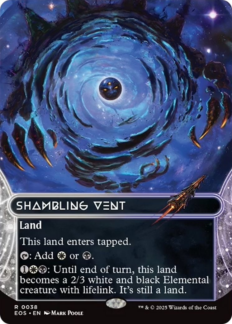 Shambling Vent (0038) (Borderless) [Edge of Eternities: Stellar Sights] | Good Games Morley