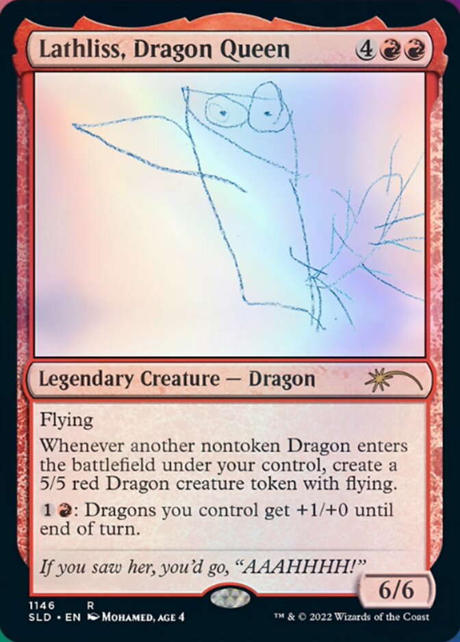 Lathliss, Dragon Queen (1146) [Secret Lair Drop Series] | Good Games Morley