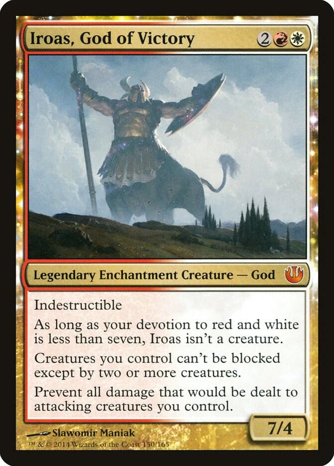 Iroas, God of Victory 150/165 (Journey Into Nyx)  - Foil | Good Games Morley