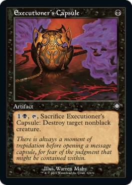 Executioners Capsule Retro Frame 104/40 (Commander: The Brothers' War)  | Good Games Morley