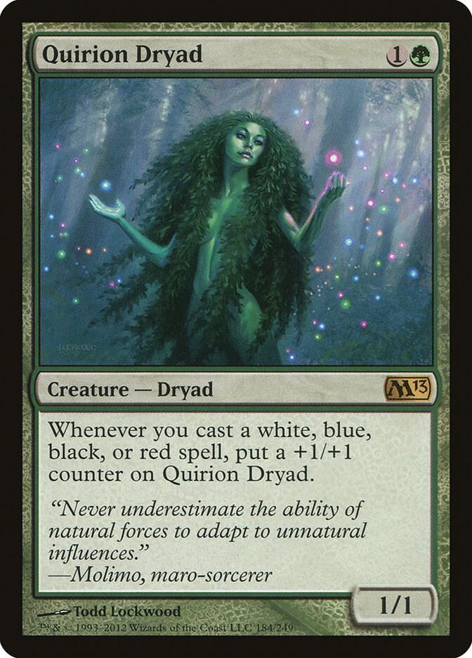 Quirion Dryad 184/249 (Magic 2013 (M13))  - Foil | Good Games Morley