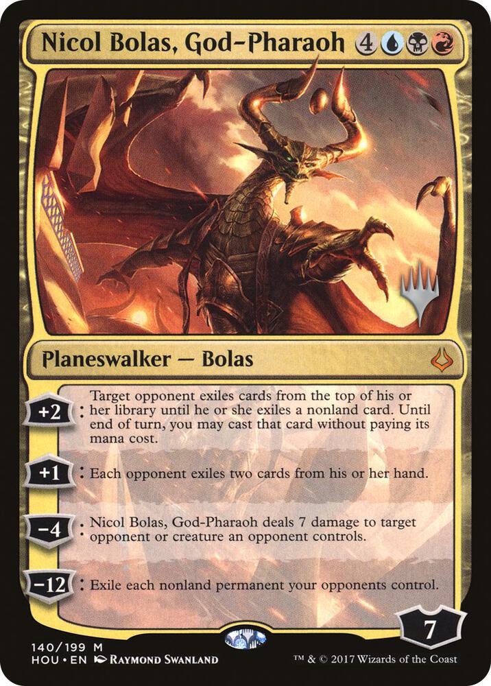 Nicol Bolas God Pharaoh 140p/62 (Promo Pack: Strixhaven)  | Good Games Morley