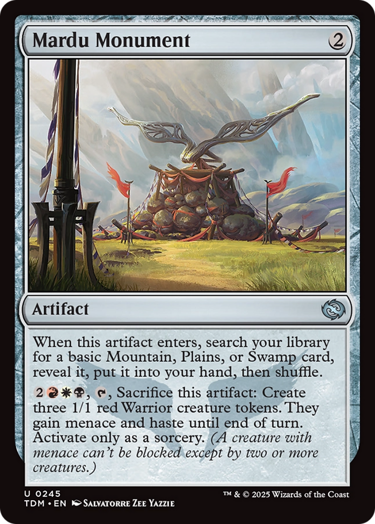 Mardu Monument [Tarkir: Dragonstorm] | Good Games Morley