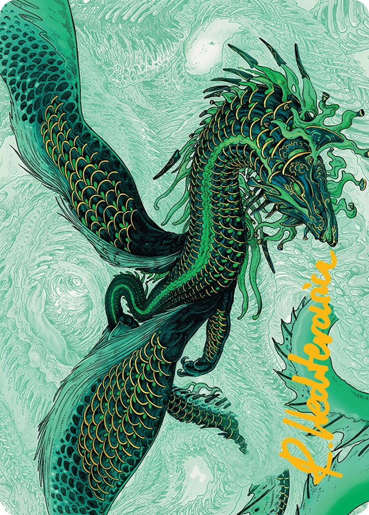 Teval, Arbiter of Virtue Art Card (38/54) [Tarkir: Dragonstorm Art Series] | Good Games Morley
