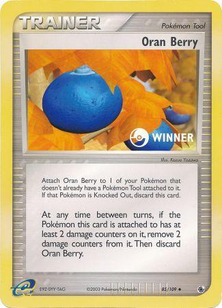 Oran Berry (85/109) (Jumbo Card) [EX: Ruby & Sapphire] | Good Games Morley