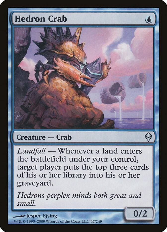 Hedron Crab 47/249 (Zendikar)  | Good Games Morley