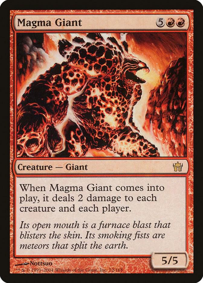 Magma Giant 72/165 (Fifth Dawn)  - Foil | Good Games Morley