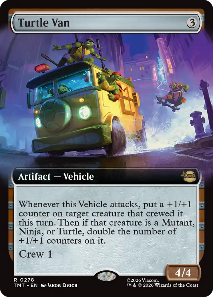 Turtle Van (Extended Art) [Teenage Mutant Ninja Turtles] | Good Games Morley