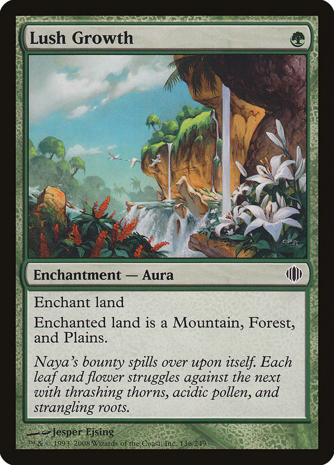 Lush Growth 136/249 (Shards of Alara)  | Good Games Morley