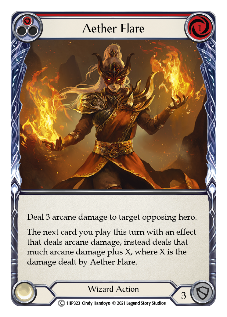 Aether Flare (Red) [1HP323] (History Pack 1) | Good Games Morley