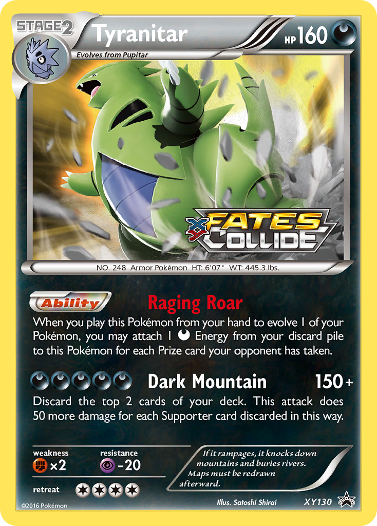 Tyranitar (XY130) [XY: Black Star Promos] | Good Games Morley