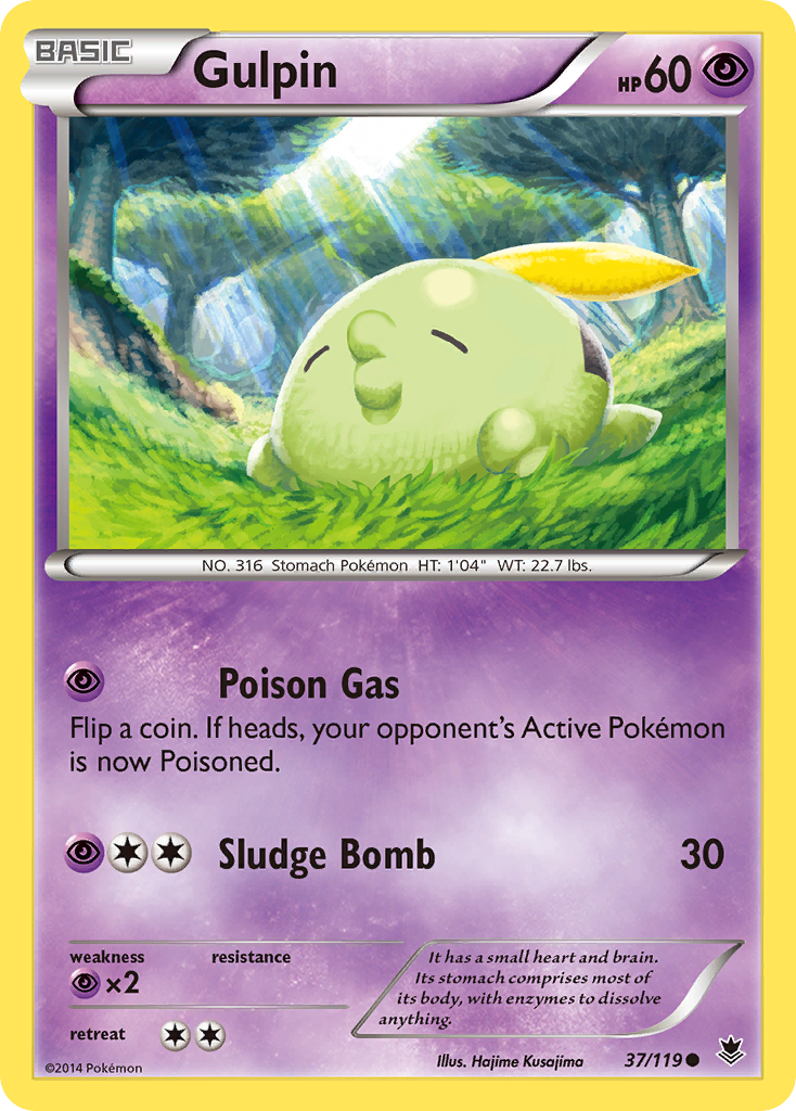 Gulpin (37/119) [XY: Phantom Forces] | Good Games Morley