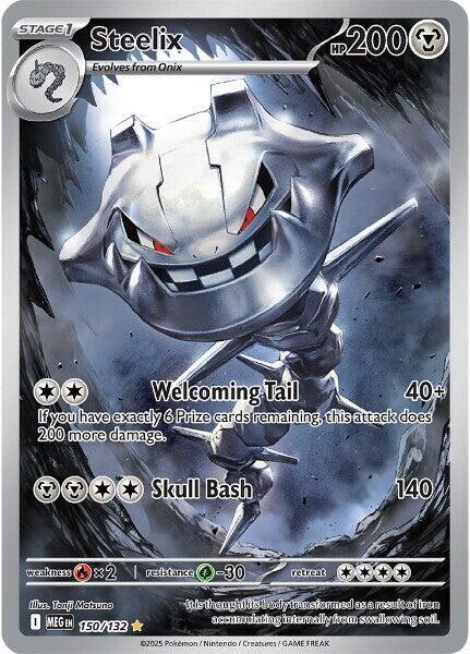 Steelix 150/132 (ME01: Mega Evolution)  - Holofoil | Good Games Morley