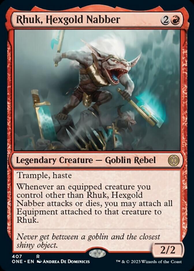 Rhuk, Hexgold Nabber [Phyrexia: All Will Be One] | Good Games Morley