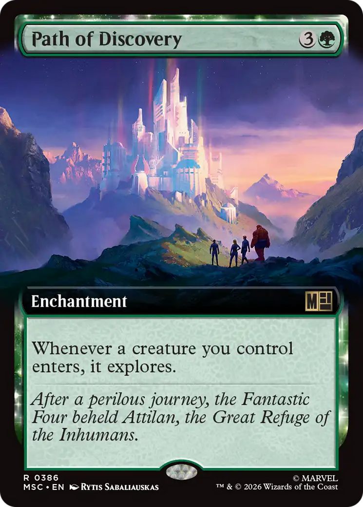 Path of Discovery (Extended Art) [Marvel Super Heroes Commander] | Good Games Morley