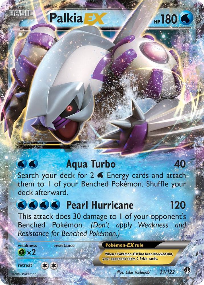 Palkia EX 31/122 (XY - BREAKpoint)  - Holofoil | Good Games Morley